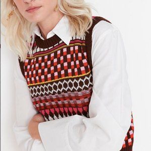 ZARA FAIR AISLE SWEATER VEST XS EXCELLENT CONDITION